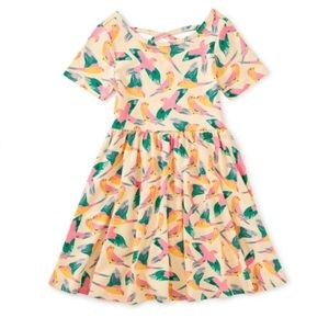 Tea collection short sleeve ballet dress, girl’s size 4